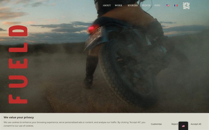 Screenshot of fueldmotion.com