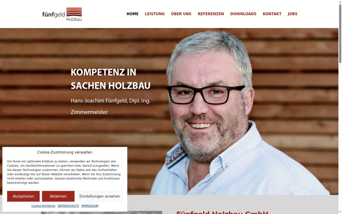 Zrzut ekranu banera zgody wyświetlanego przed jakąkolwiek interakcją