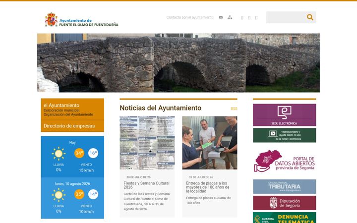 Képernyőkép: fuenteelolmodefuentiduena.es