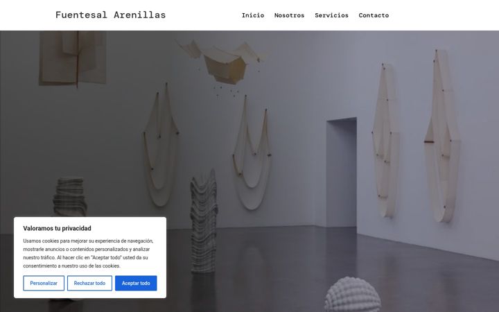 Screenshot of fuentesal-arenillas.es