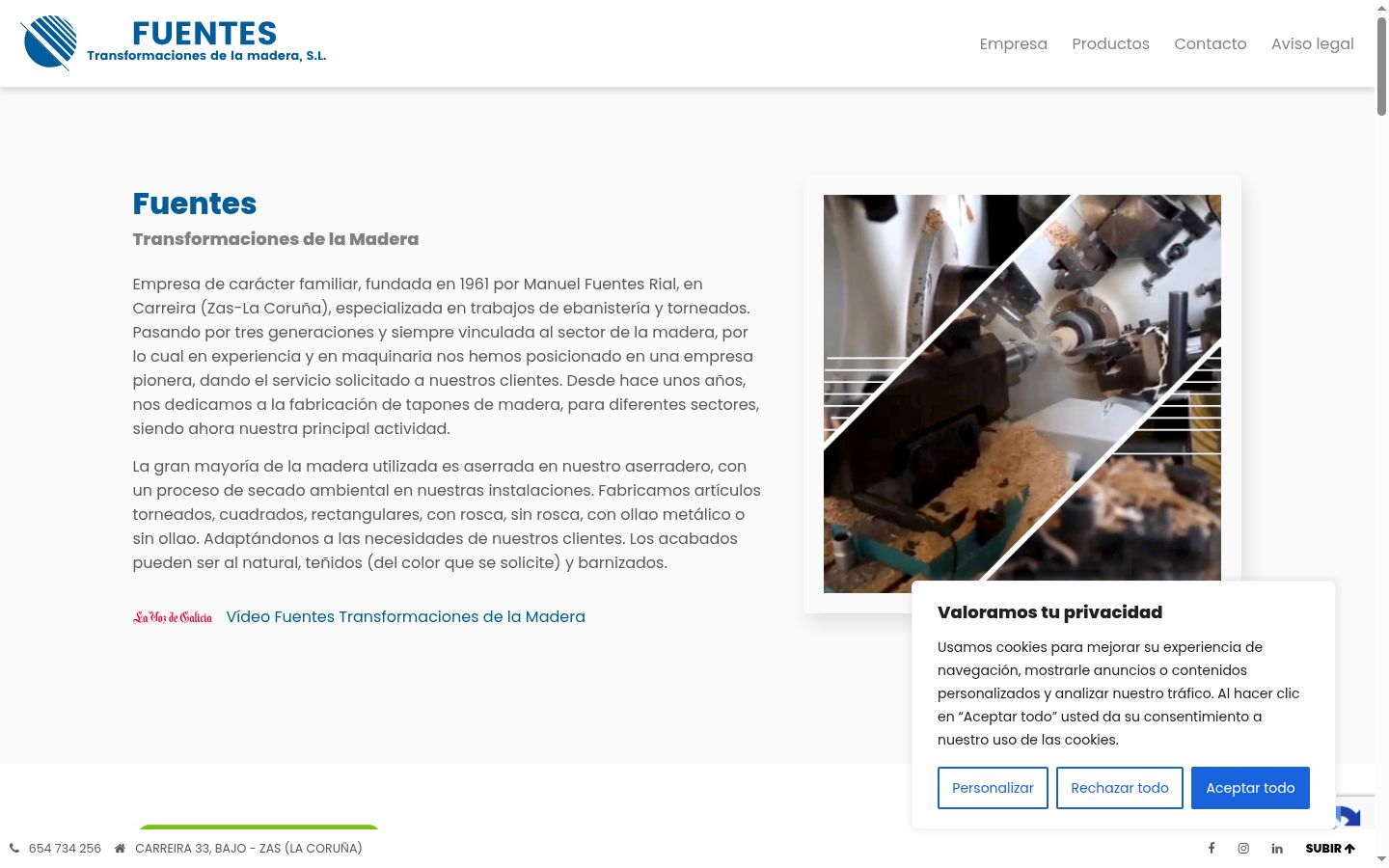 Screenshot tal-banner tal-kunsens muri qabel kwalunkwe interazzjoni
