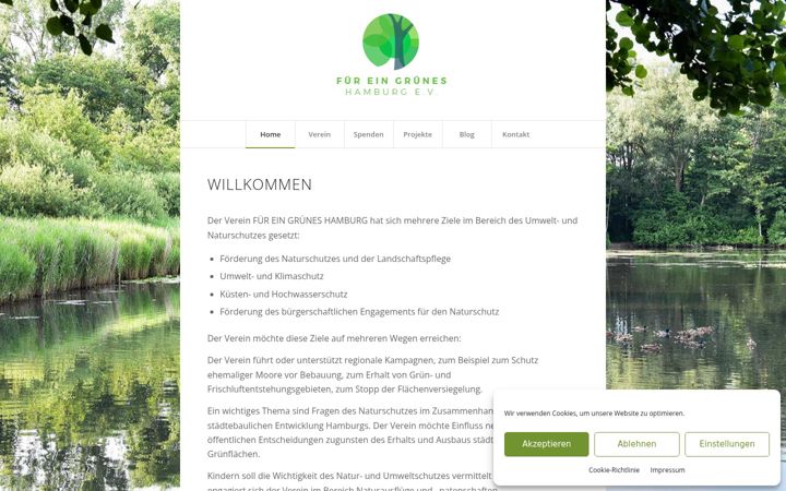 Skjámynd af fuer-ein-gruenes-hamburg.de