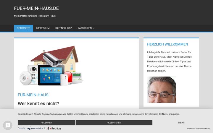Screenshot of fuer-mein-haus.de