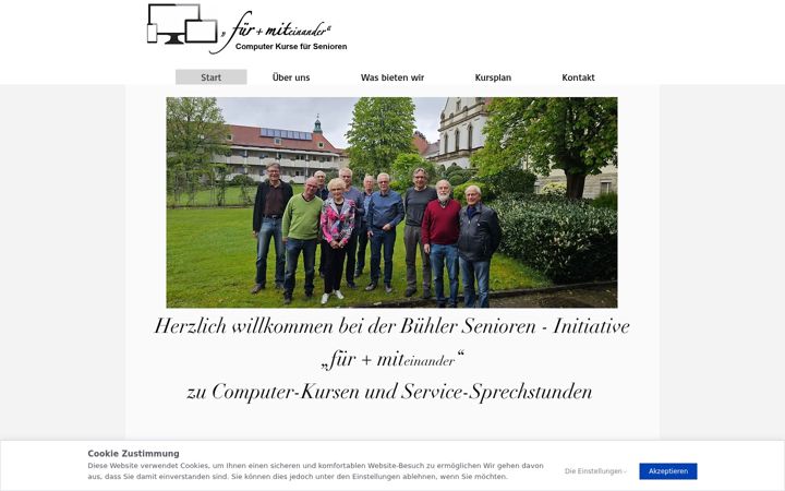Skjámynd af fuer-und-mit.de