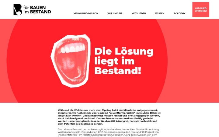 Screenshot of fuerbauenimbestand.de