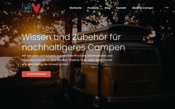 Screenshot ta' fuercamper.com