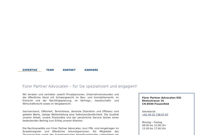 Screenshot of fuererpartner.com