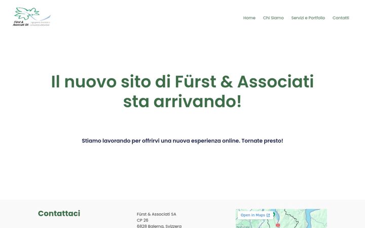 Screenshot of fuerst-associati.ch