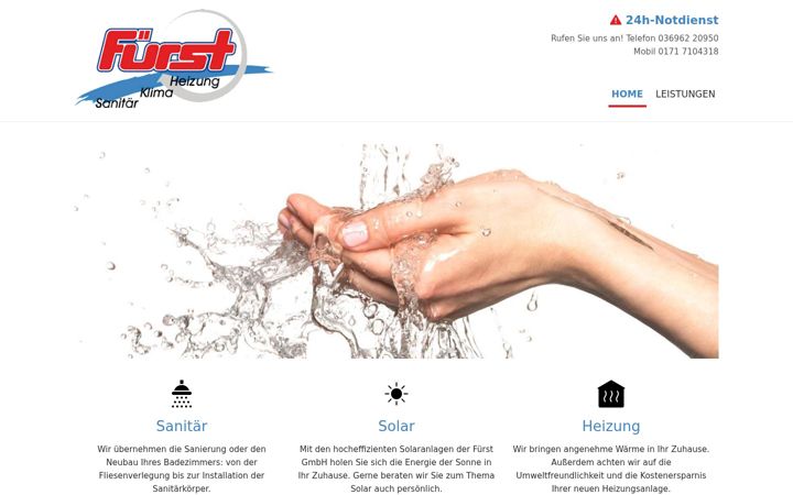 Screenshot of fuerst-vacha.de