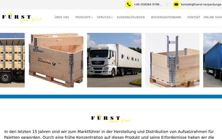 Screenshot of fuerst-verpackungen.de