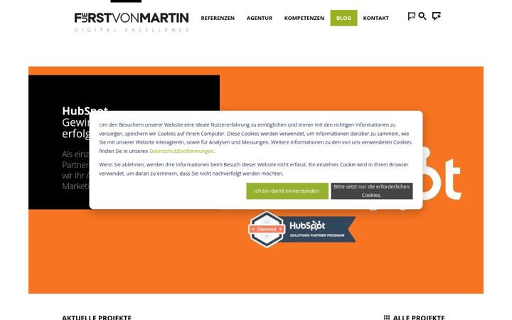 Screenshot of fuerstvonmartin.de