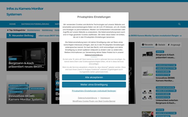 Screenshot of fuerte-news.de