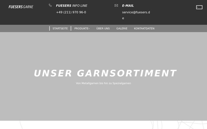 Screenshot of fuesers.de