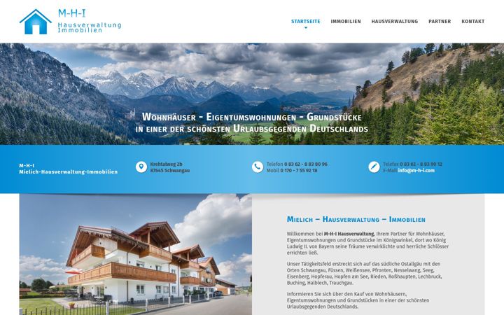 Ekraanipilt saidist fuessen-immobilien.de