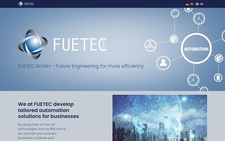 Screenshot of fuetec.de