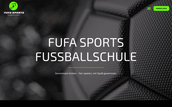 Captură de ecran a fufasports.de