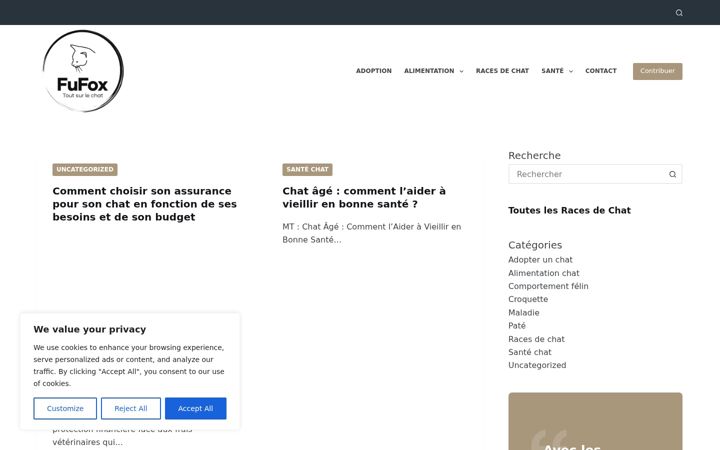 Screenshot of fufox.net