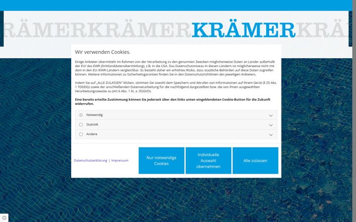 Screenshot of fugen-kraemer.de