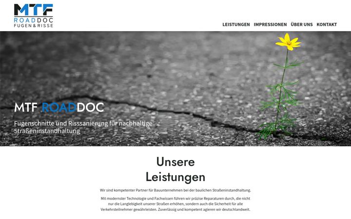 Screenshot of fugen-risse.de
