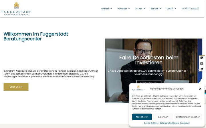 Screenshot of fuggerstadt-bc.de