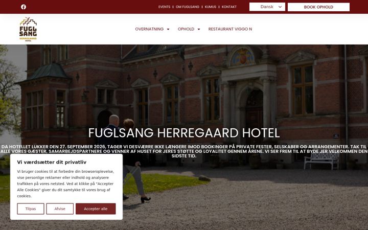 Screenshot of fuglsangherregaard.dk