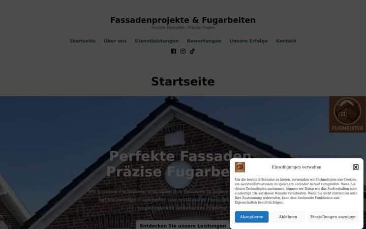 Screenshot of fugmeister.de