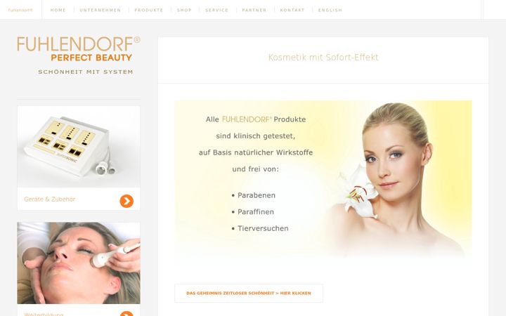 Screenshot of fuhlendorf-beauty.de