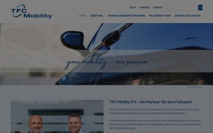 Screenshot of fuhrparkconsulting.de
