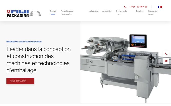 Screenshot of fuji-packaging.fr