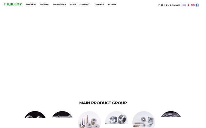 Screenshot of fujilloy.co.th