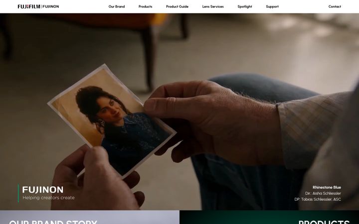 Screenshot of fujinon.com
