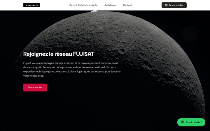 Screenshot of fujisat.cm