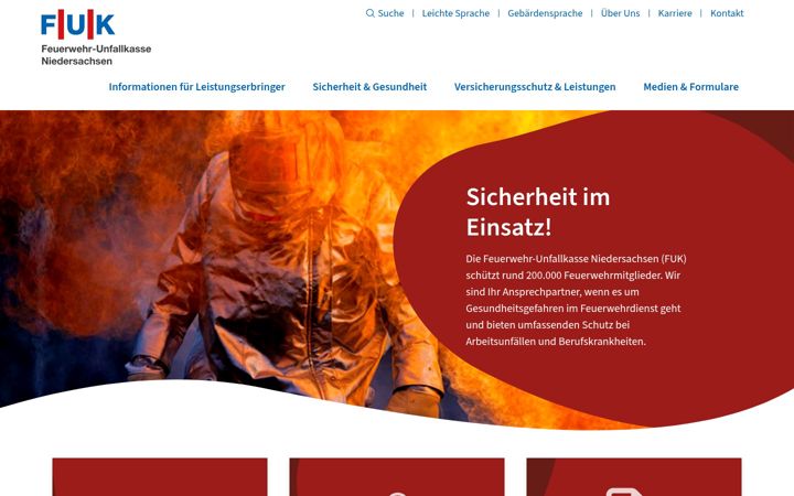 Screenshot of fuk.de