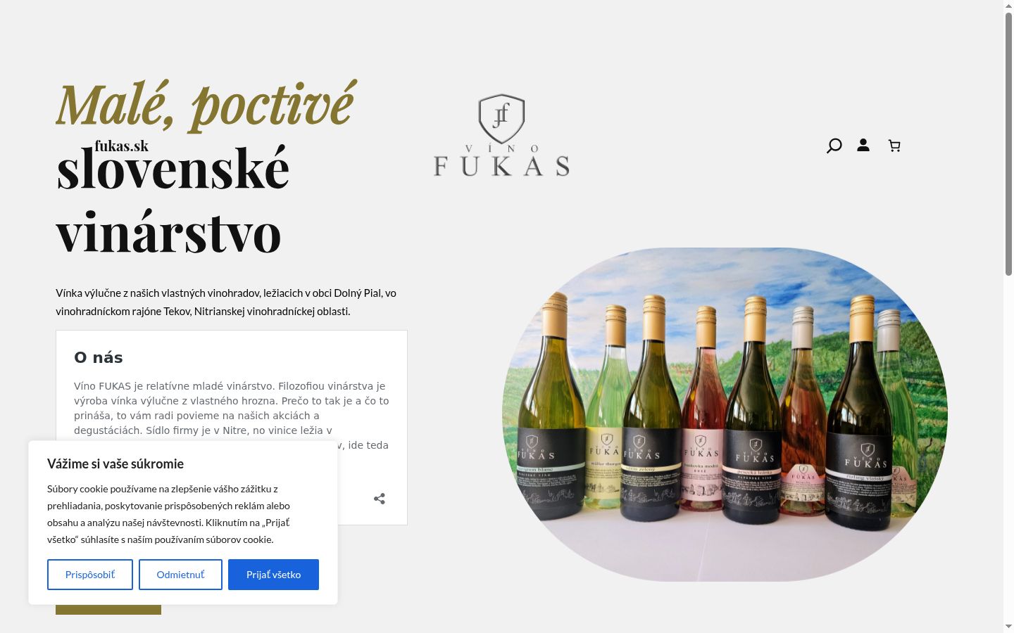 Snimka zaslona bannera za privolu prikazanog prije bilo kakve interakcije