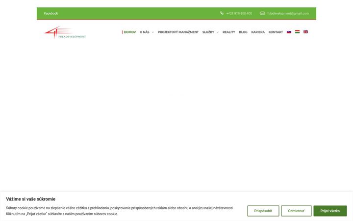 Screenshot of fuladevelopment.eu