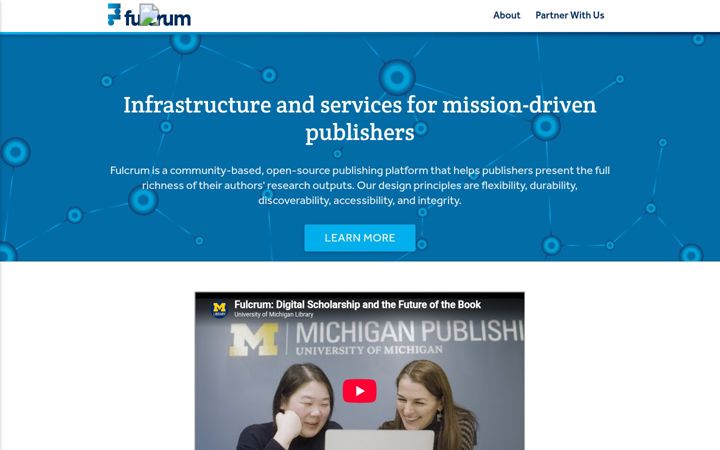 Screenshot of fulcrum.org