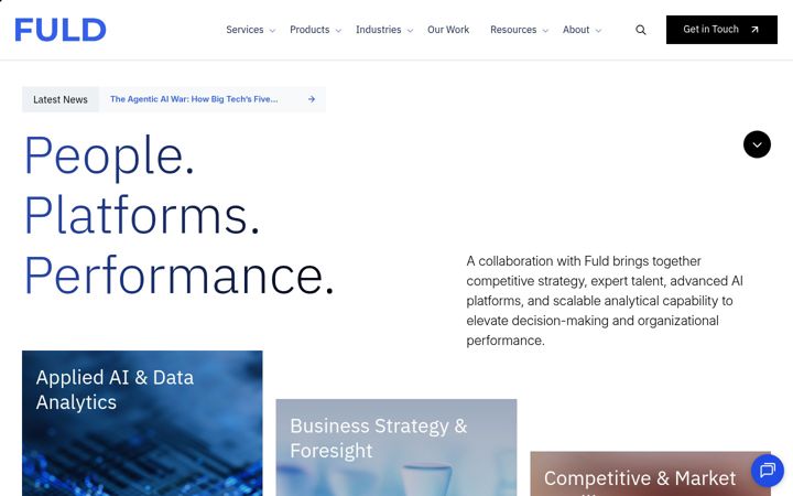 Screenshot of fuld.com