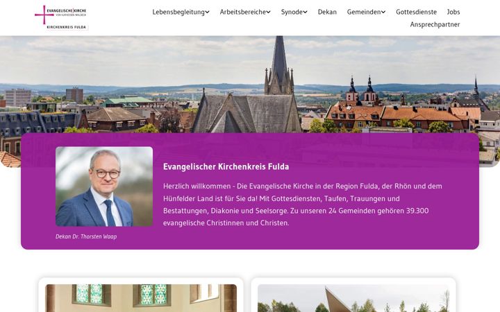 Screenshot of fulda-evangelisch.de
