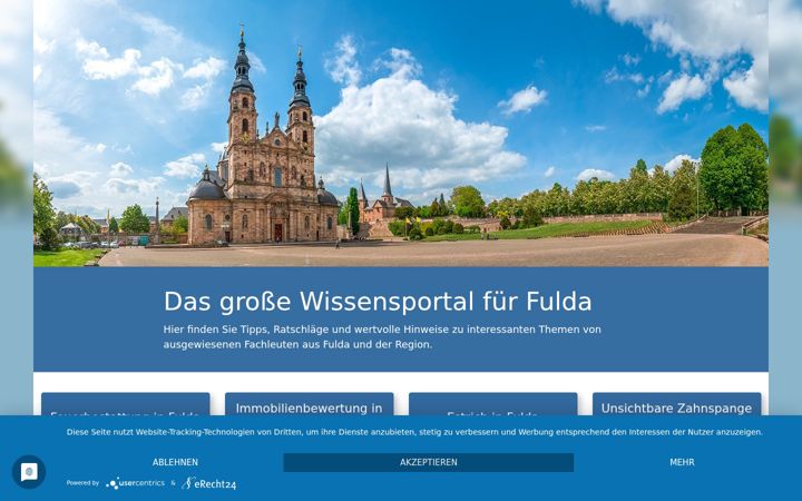 Screenshot of fulda-ratgeber.de