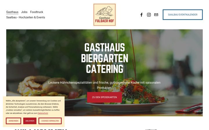 Screenshot of fuldaerhof.de