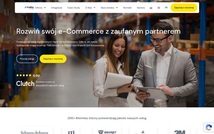 Screenshot of fulfilio.com