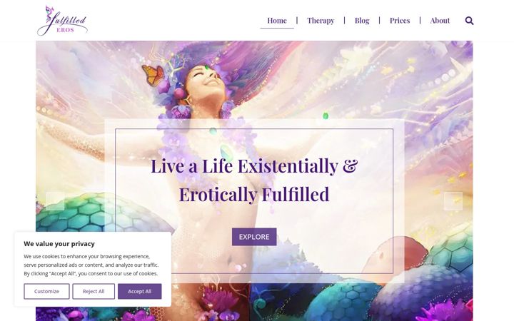 Screenshot of fulfillederos.com