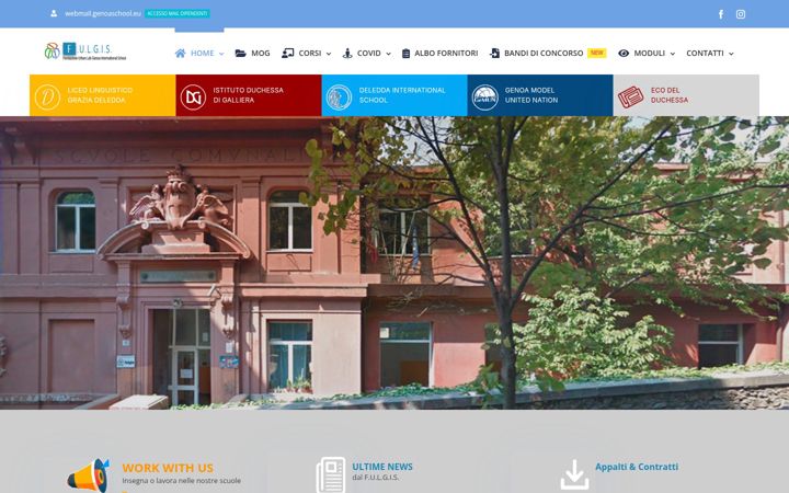 Screenshot of fulgis.it
