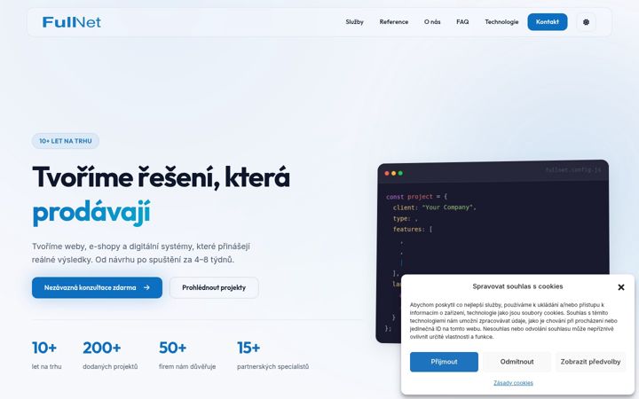 Screenshot of full-net.cz