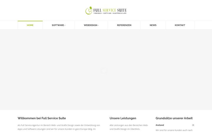 Screenshot of full-service-suite.com