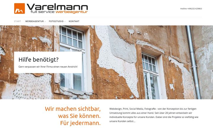 Screenshot of full-service-werbeagentur.de