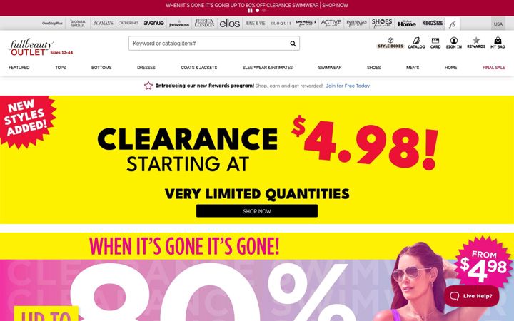 Screenshot of fullbeauty.com