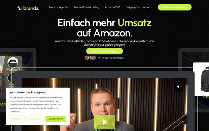 Screenshot of fullbrands.de