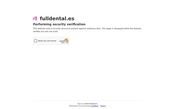 Screenshot of fulldental.es