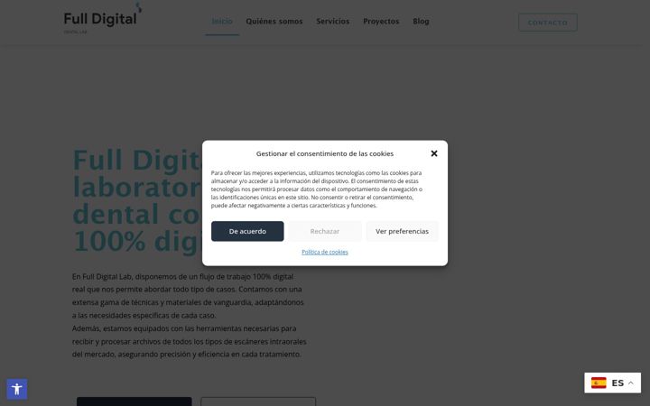 Screenshot of fulldigitallab.com